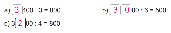 Giải bài 57: Chia số có bốn chữ số cho số có một chữ số (tiết 2) trang 47 vở bài tập Toán 3 - Kết nối tri thức với cuộc sống 7