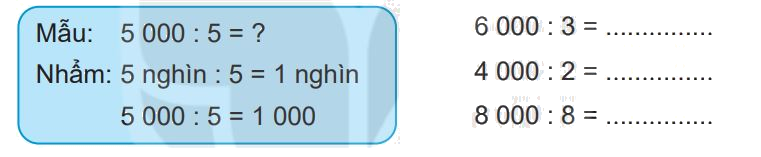 Giải bài 57: Chia số có bốn chữ số với số có một chữ số (tiết 3) trang 48 vở bài tập Toán 3 - Kết nối tri thức với cuộc sống 2