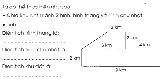 Giải bài 57. Luyện tập về tính diện tích trang 24, 25, 26, 27 vở bài tập Toán 5 - Cánh diều 0 2