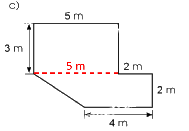 Giải bài 57. Luyện tập về tính diện tích trang 24, 25, 26, 27 vở bài tập Toán 5 - Cánh diều 1 5