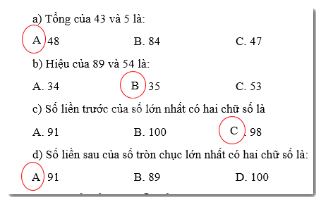 Giải bài 6: Luyện tập chung (tiết 2) trang 27, 28 Vở bài tập Toán 2 - Kết nối tri thức với cuộc sống 0 1