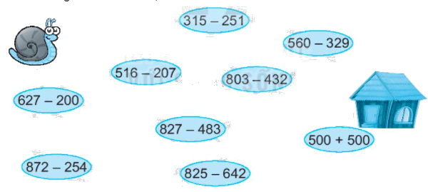 Giải bài 62: Phép trừ (có nhớ) trong phạm vi 1000 (tiết 2) Vở bài tập toán 2 - Kết nối tri thức với cuộc sống 8