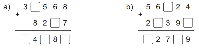 Giải bài 63: Phép cộng trong phạm vi 100 000 (tiết 2) trang 68 vở bài tập Toán 3 - Kết nối tri thức với cuộc sống 4 1