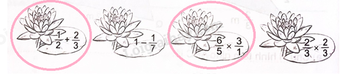 Giải bài 63: Phép nhân phân số (tiết 1) trang 88 vở bài tập Toán 4 - Kết nối tri thức với cuộc sống 3 2