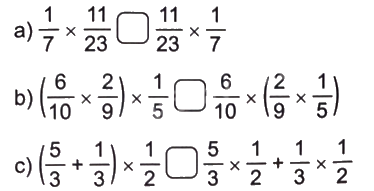 Giải bài 63: Phép nhân phân số (tiết 3) trang 90 vở bài tập Toán 4 - Kết nối tri thức với cuộc sống 1