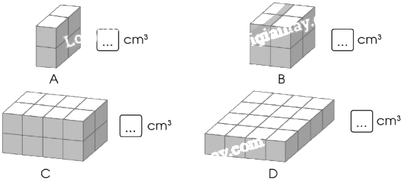 Giải bài 63. Xăng-ti-mét khối. Đề-xi-mét khối trang 40, 41, 42 vở bài tập Toán 5 - Cánh diều 1 1