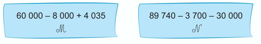 Giải bài 64: Phép trừ trong phạm vi 100 000 (tiết 2) trang 71 Vở bài tập Toán 3 - Kết nối tri thức với cuộc sống 4