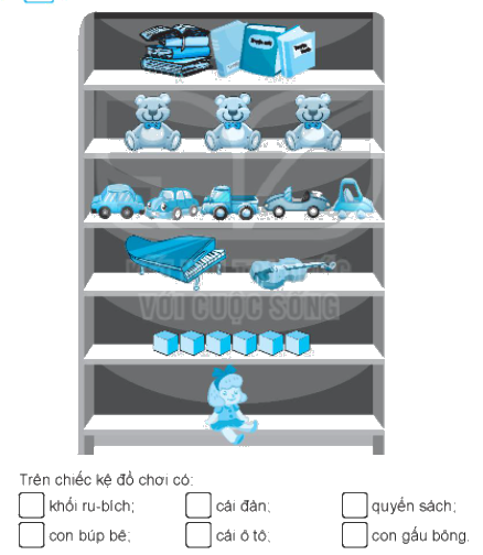 Giải bài 67: Thực hành và trải nghiệm thu thập, phân loại, kiểm đếm số liệu - VBT toán 2 - Kết nối tri thức với cuộc sống 1