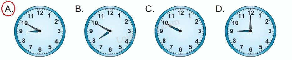 Giải bài 67: Thực hành xem đồng hồ, xem lịch (tiết 1) trang 78 vở bài tập Toán 3 - Kết nối tri thức với cuộc sống 1 6