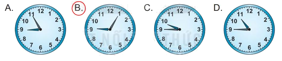 Giải bài 67: Thực hành xem đồng hồ, xem lịch (tiết 1) trang 78 vở bài tập Toán 3 - Kết nối tri thức với cuộc sống 1 7