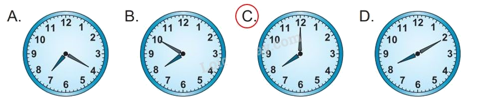 Giải bài 67: Thực hành xem đồng hồ, xem lịch (tiết 1) trang 78 vở bài tập Toán 3 - Kết nối tri thức với cuộc sống 7