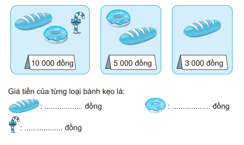 Giải bài 68: Tiền Việt Nam (tiết 2) trang 83 vở bài tập Toán 3 - Kết nối tri thức với cuộc sống 1