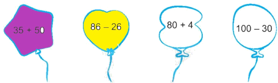 Giải bài 69: Ôn tập phép cộng, phép trừ trong phạm vi 100 (tiết 2) VBT toán 2 - Kết nối tri thức với cuộc sống 5