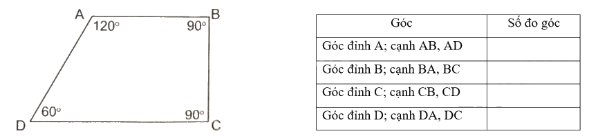 Giải bài 7: Đo góc, đơn vị đo góc (tiết 2) trang 25 vở bài tập Toán 4 - Kết nối tri thức với cuộc sống 0 1