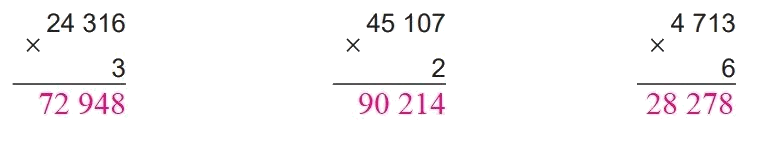 Giải bài 70: Nhân số có năm chữ số với số có một chữ số (tiết 1) trang 90 vở bài tập Toán 3 - Kết nối tri thức với cuộc sống 0 2