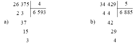 Giải bài 71: Chia số có năm chữ số cho số có một chữ số (tiết 2) trang 5, 6 vở bài tập Toán 3 - Kết nối tri thức với cuộc sống 0 2