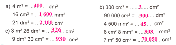 Giải bài 71: Ôn tập hình học và đo lường (tiết 2) trang 118 vở bài tập Toán 4 - Kết nối tri thức với cuộc sống 3