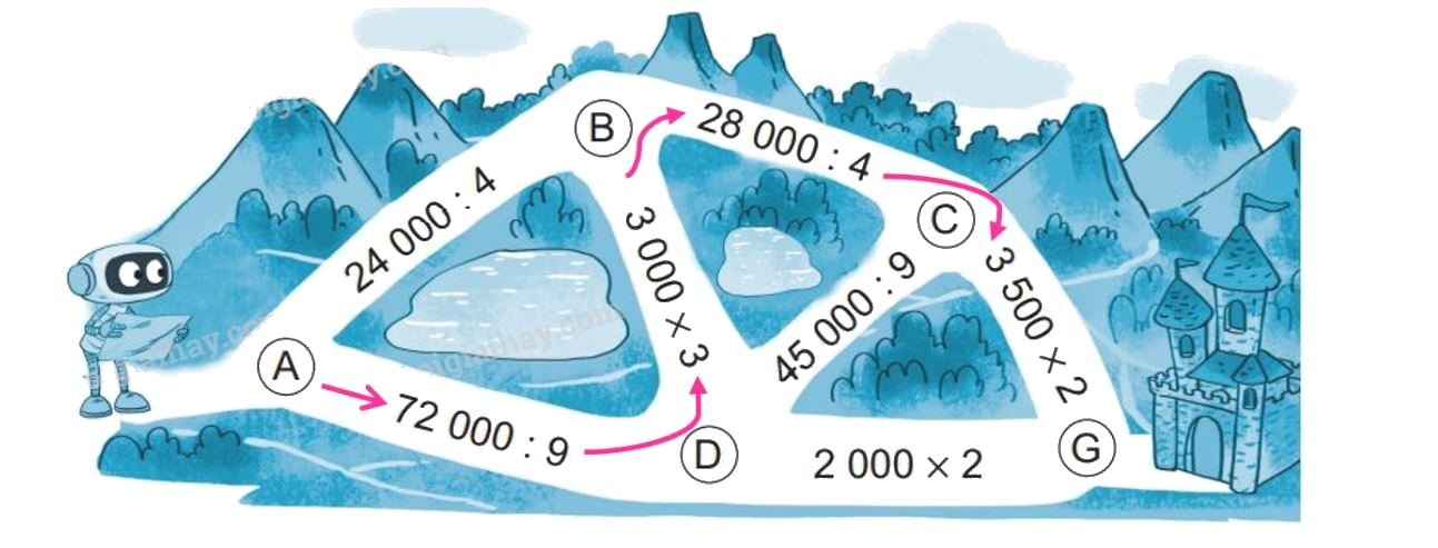Giải bài 72: Luyện tập chung (tiết 2) trang 97 vở bài tập Toán 3 - Kết nối tri thức với cuộc sống 2