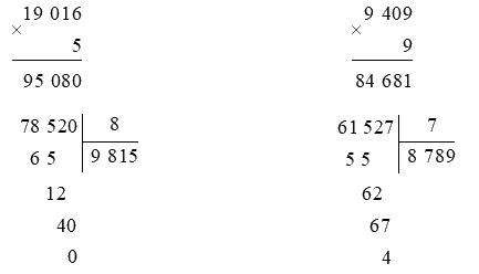 Giải bài 72: Luyện tập chung (tiết 2) trang 97 vở bài tập Toán 3 - Kết nối tri thức với cuộc sống 3