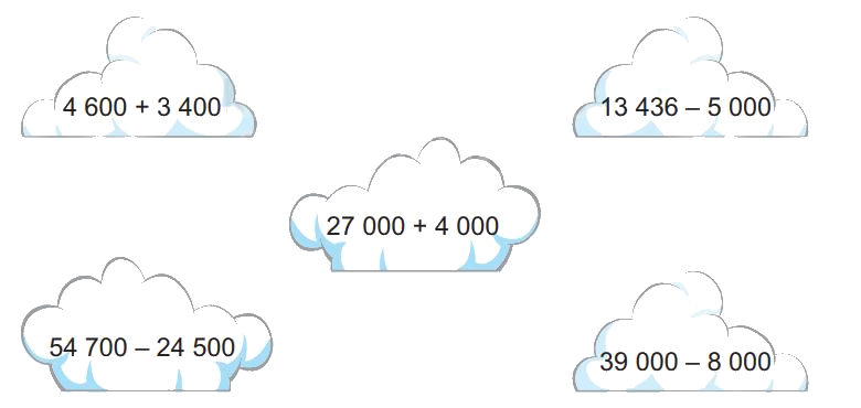Giải bài 77: Ôn tập phép cộng, phép trừ trong phạm vi 100 000 (tiết 1) trang 110 vở bài tập Toán 3 - Kết nối tri thức với cuộc sống 2