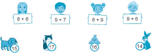 Giải bài: 8 cộng với một số (trang 46) Vở bài tập toán 2 - Chân trời sáng tạo 3 1