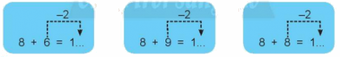 Giải bài: 8 cộng với một số (trang 46) Vở bài tập toán 2 - Chân trời sáng tạo 4