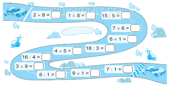 Giải bài 8: Luyện tập chung (tiết 2) trang 23 vở bài tập Toán 3 - Kết nối tri thức với cuộc sống 2 1