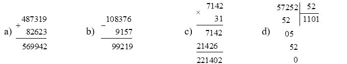 Giải bài 82: Ôn tập về số tự nhiên và các phép tính với số tự nhiên trang 93, 94, 95, 96 vở bài tập Toán 5 - Cánh diều 3 1