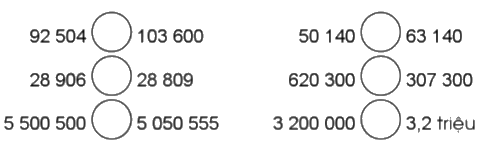 Giải bài 82: Ôn tập về số tự nhiên và các phép tính với số tự nhiên trang 93, 94, 95, 96 vở bài tập Toán 5 - Cánh diều 5