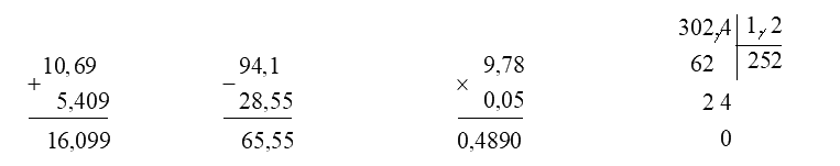 Giải bài 84: Ôn tập về số thập phân và các phép tính với số thập phân trang 100, 101, 102 vở bài tập Toán 5 - Cánh diều 6