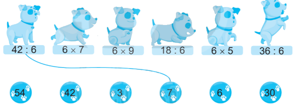 Giải bài 9: Bảng nhân 6, bảng chia 6 (tiết 1) trang 26 vở bài tập Toán 3 - Kết nối tri thức với cuộc sống 3