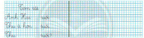 Giải bài: Bài toán ít hơn (trang 70) Vở bài tập toán 2 - Chân trời sáng tạo 0 1