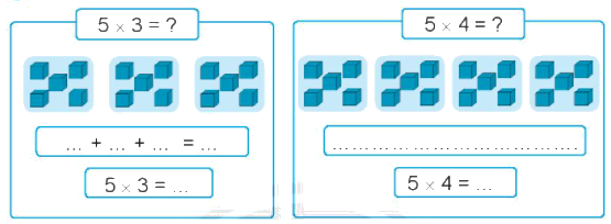 Giải bài: Bảng nhân 5 VBT toán 2 - Chân trời sáng tạo 0 1