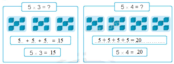 Giải bài: Bảng nhân 5 VBT toán 2 - Chân trời sáng tạo 0 2