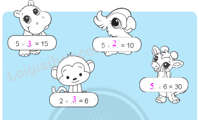 Giải bài: Bảng nhân 5 VBT toán 2 - Chân trời sáng tạo 11