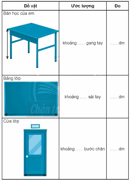 Giải bài: Đề-xi-mét (trang 33) Vở bài tập toán 2 - Chân trời sáng tạo 11