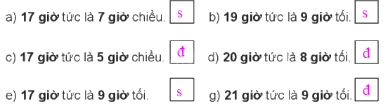 Giải bài: Giờ , phút, xem đồng hồ VBT toán 2 - Chân trời sáng tạo 6 2