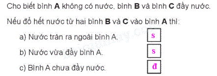 Giải bài: Kiểm tra (trang 79) Vở bài tập toán 2 - Chân trời sáng tạo 8 2