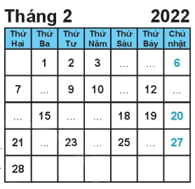 Giải bài: Ngày, tháng (trang 115) Vở bài tập toán 2 - Chân trời sáng tạo 1