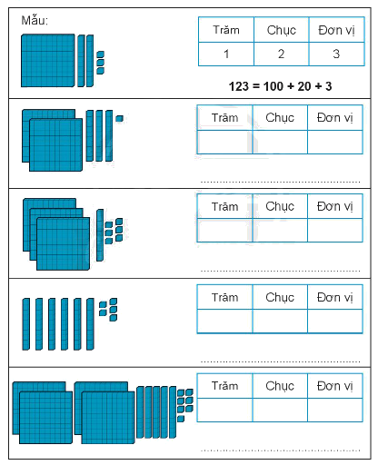 Giải bài: Ôn tập các số trong phạm vi 1000 trang 107 VBT toán 2 - Chân trời sáng tạo 0 1