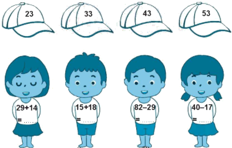 Giải bài: Ôn tập phép cộng và phép trừ (trang 123) Vở bài tập toán 2 - Chân trời sáng tạo 4