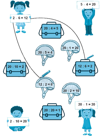 Giải bài: Phép chia VBT toán 2 - Chân trời sáng tạo 8 1