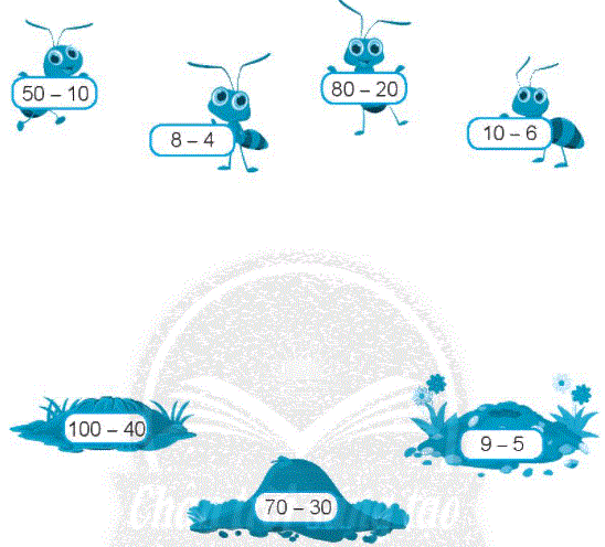 Giải bài: Số bị trừ - số trừ - hiệu (trang 16) Vở bài tập toán 2 - Chân trời sáng tạo 4
