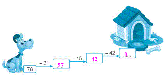 Giải bài: Số bị trừ - số trừ - hiệu (trang 16) Vở bài tập toán 2 - Chân trời sáng tạo 7