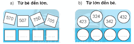 Giải bài: So sánh các số có ba chữ số VBT toán 2 - Chân trời sáng tạo 1 1