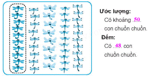 Giải bài: Ước lượng (trang 11) Vở bài tập toán 2 - Chân trời sáng tạo 1 2