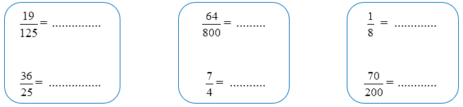 Giải phần A. Tái hiện, củng cố trang 10 Bài tập phát triển năng lực Toán 5 3