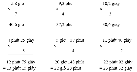 Giải phần A. Tái hiện, củng cố trang 29 Bài tập phát triển năng lực Toán 5 tập 2 2 1