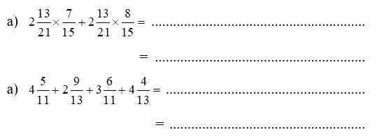 Giải phần B. Kết nối trang 11 Bài tập phát triển năng lực Toán 5 5 1