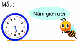 Giờ, phút, xem đồng hồ 1